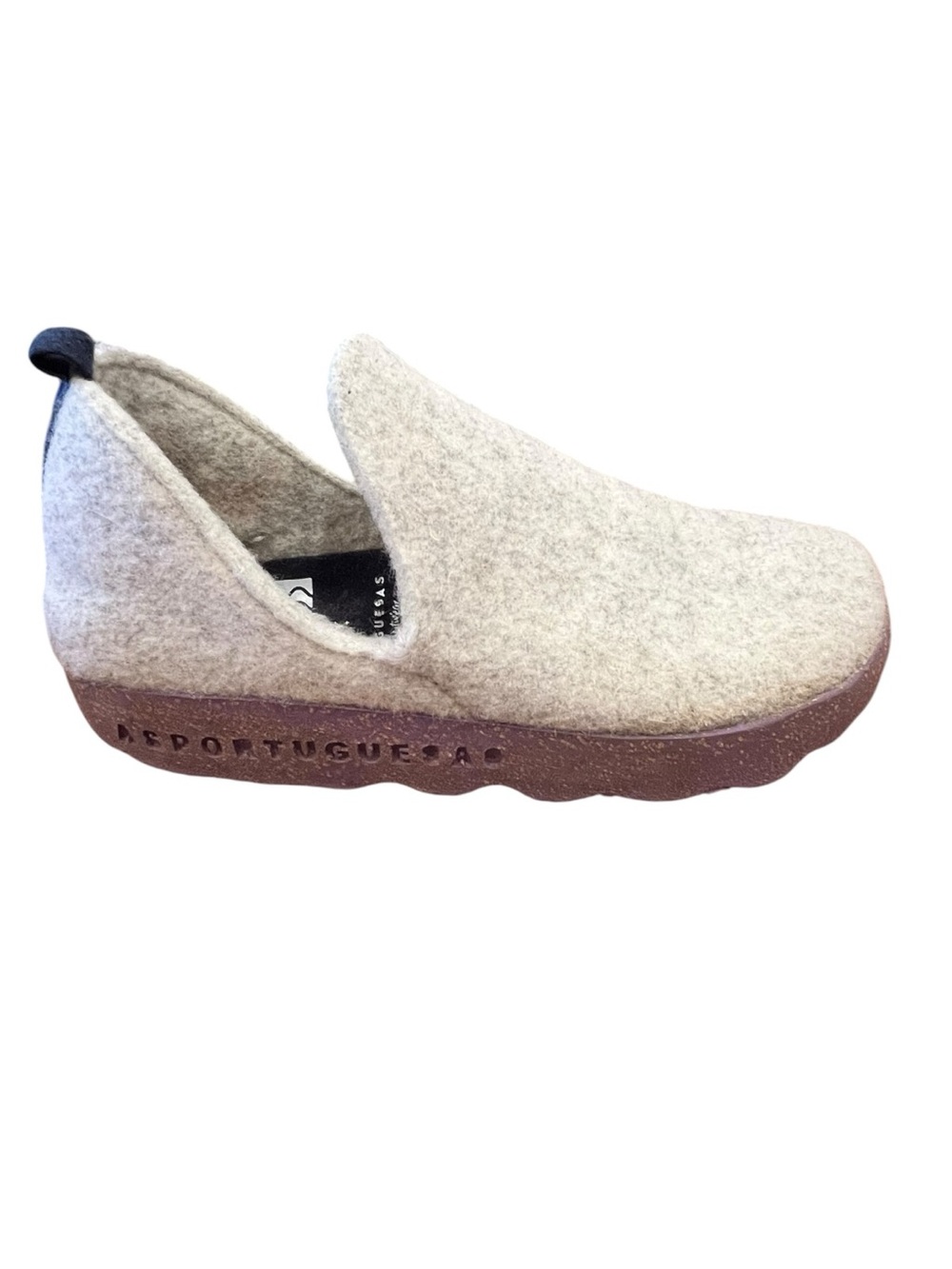ASPORTGUESAS Light Gray City Wool Slip On Shoes